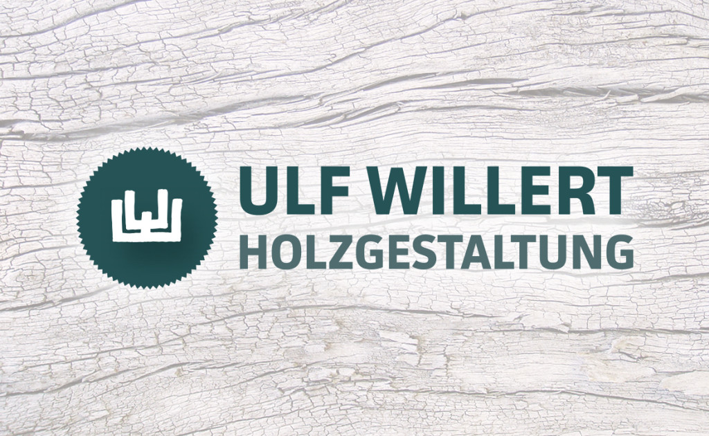 Logogestaltung für Ulf Willert – Holzgestaltung