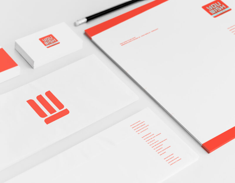 Geschäftsausstattung für You Wish Films gestaltet von Ossig Design.