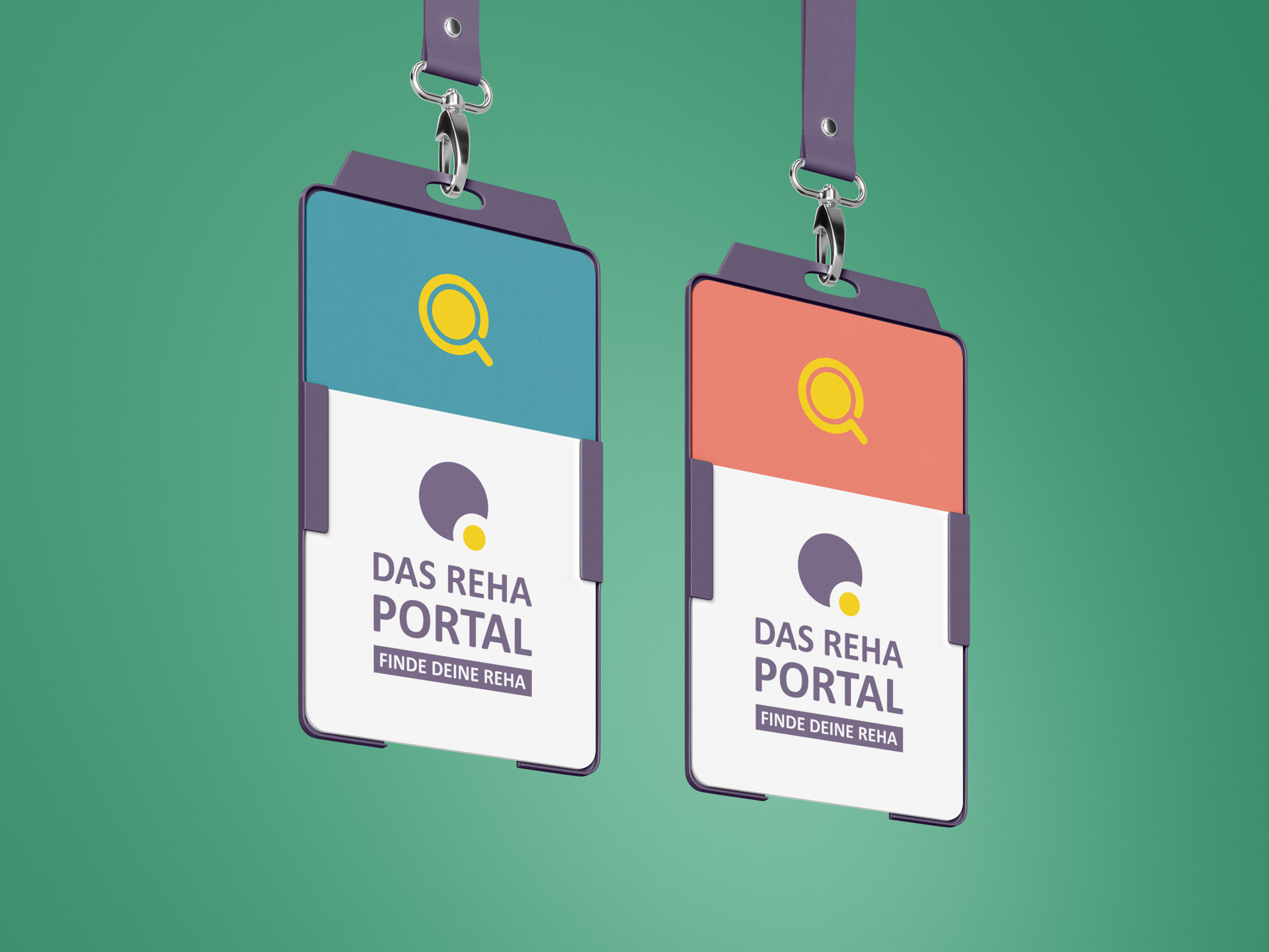 Logo-Design für Das Rehaportal« gestaltet von Ossig Design aus Berlin.