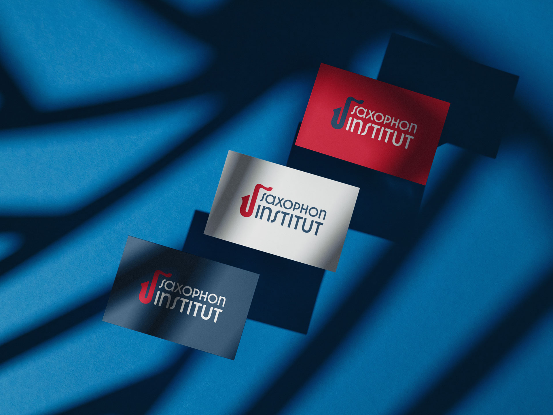 Logo für das Saxophon Institut, gestaltet von Ossig Design Berlin.