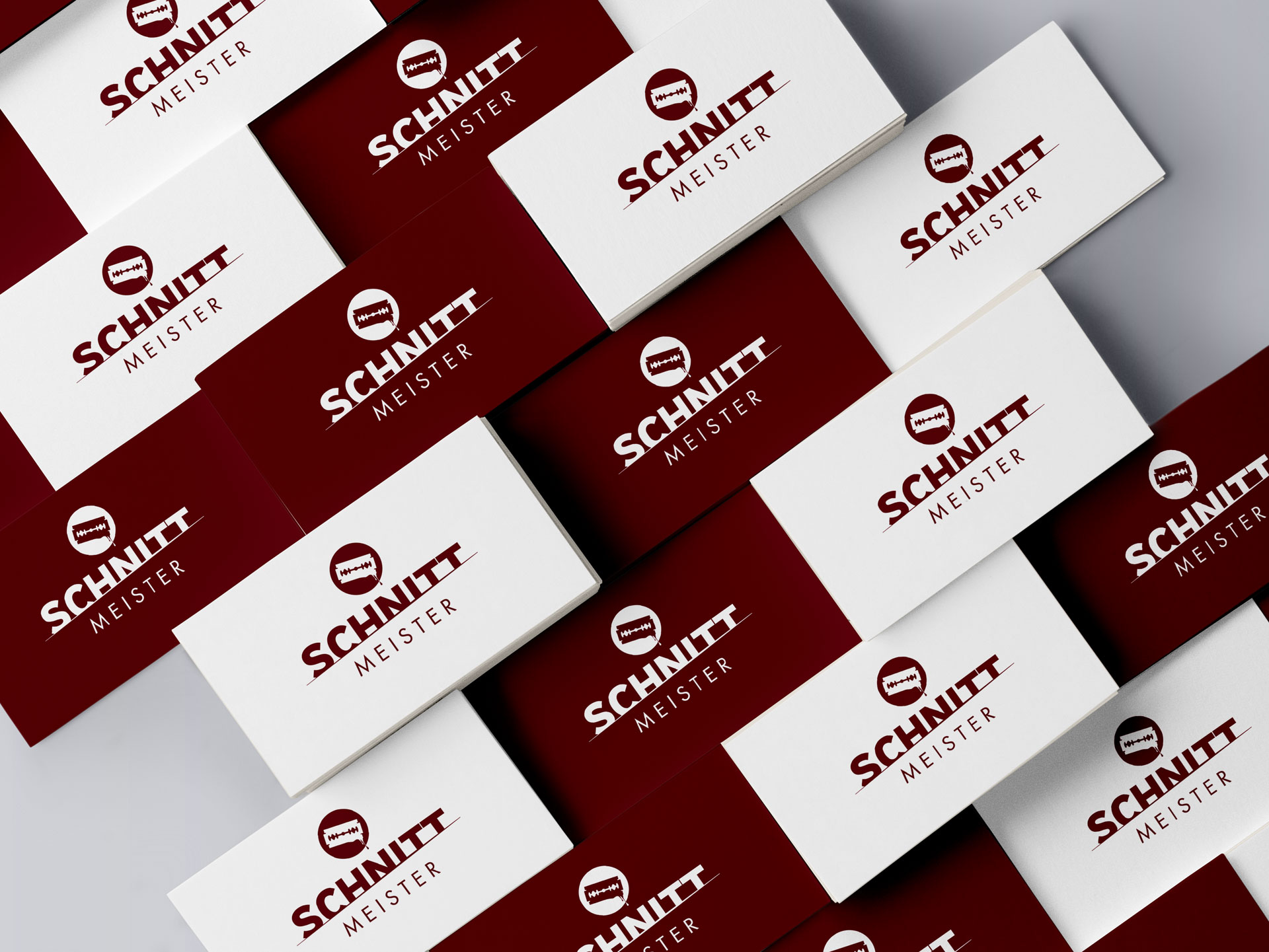 Logogestaltung für »Schnittmeister« durch Ossig Design.