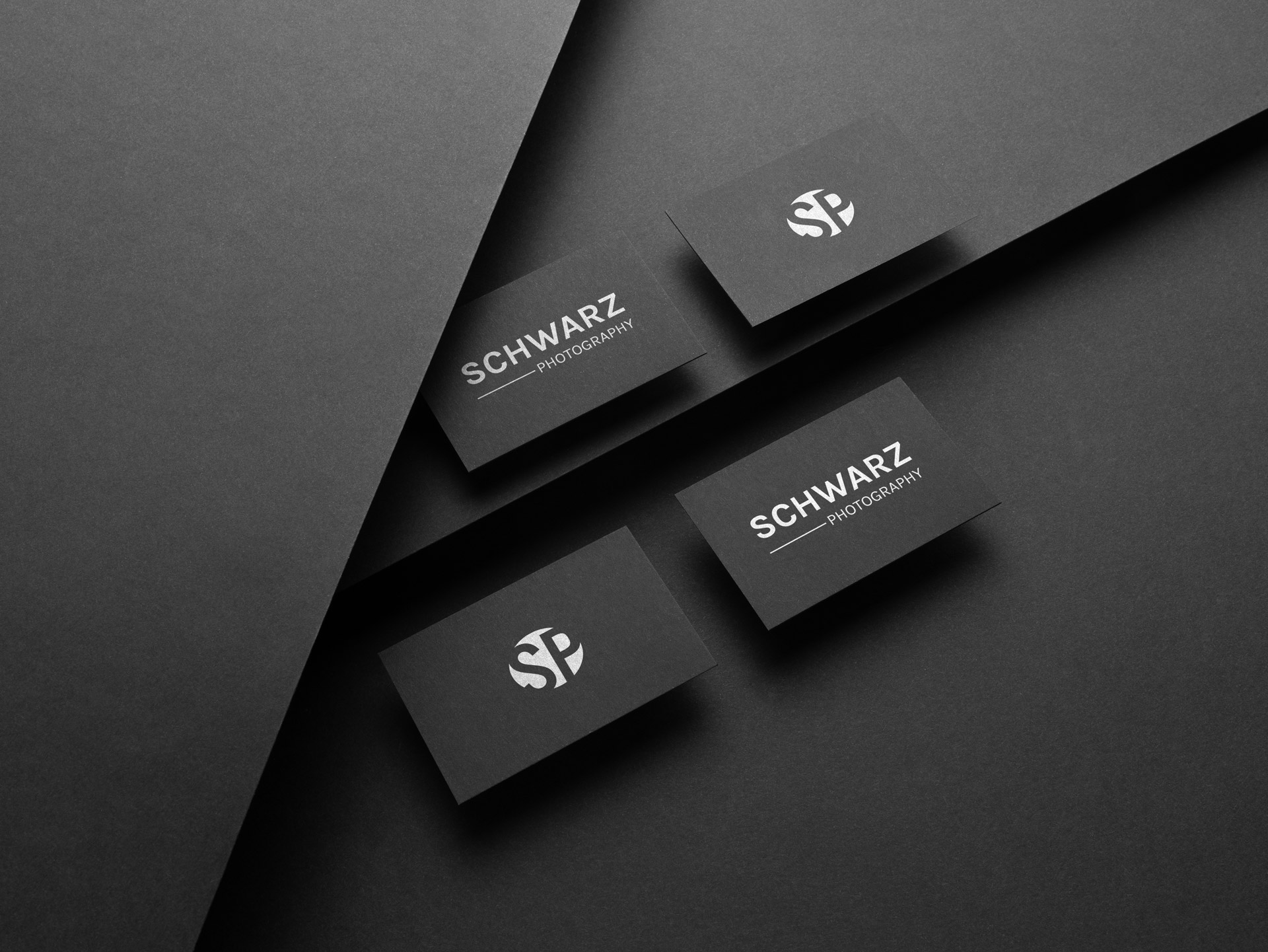 Corporate Design für Schwarz Photography, gestaltet von Ossig Design.